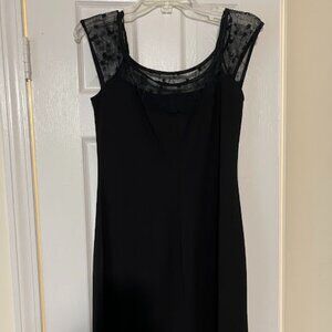 Black lace Teeze Me Size 13 Junior Dress